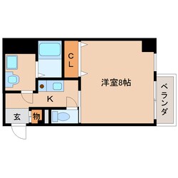 大和八木駅 徒歩4分 2階の物件間取画像